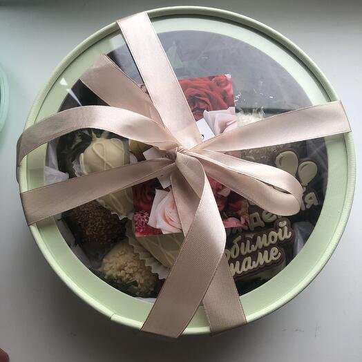 Клубника и голубика в шоколаде набор